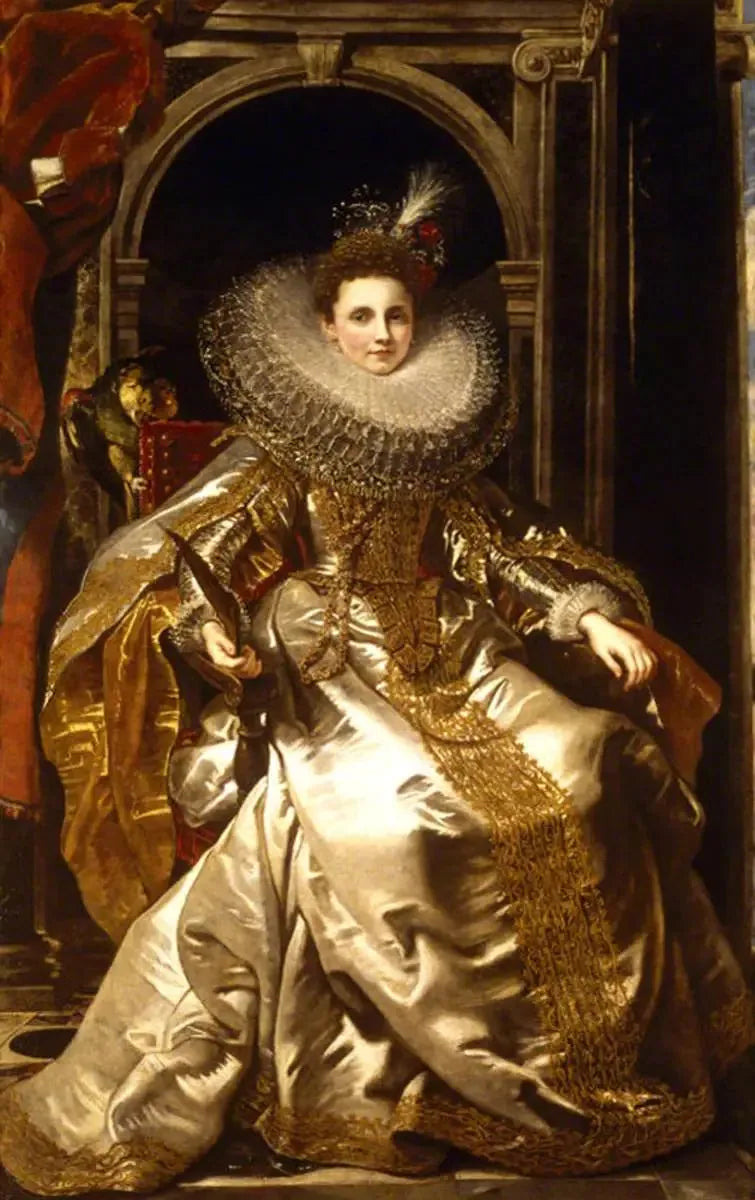 Portret markizy Marii Serra Pallavicino - Peter Paul Rubens