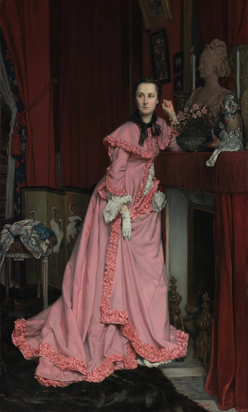 Portret markizy de Miramon, z domu Thérèse Feuillant - James Tissot