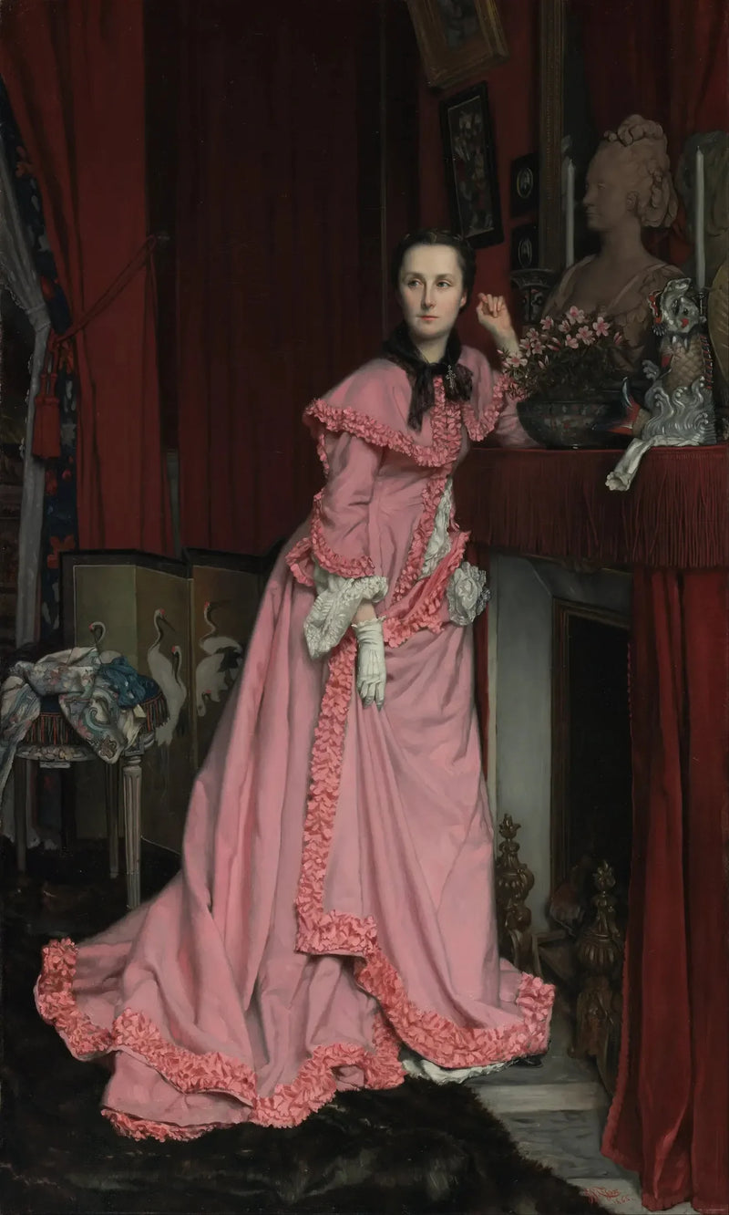 Portret markizy de Miramon, z domu Thérèse Feuillant - James Tissot