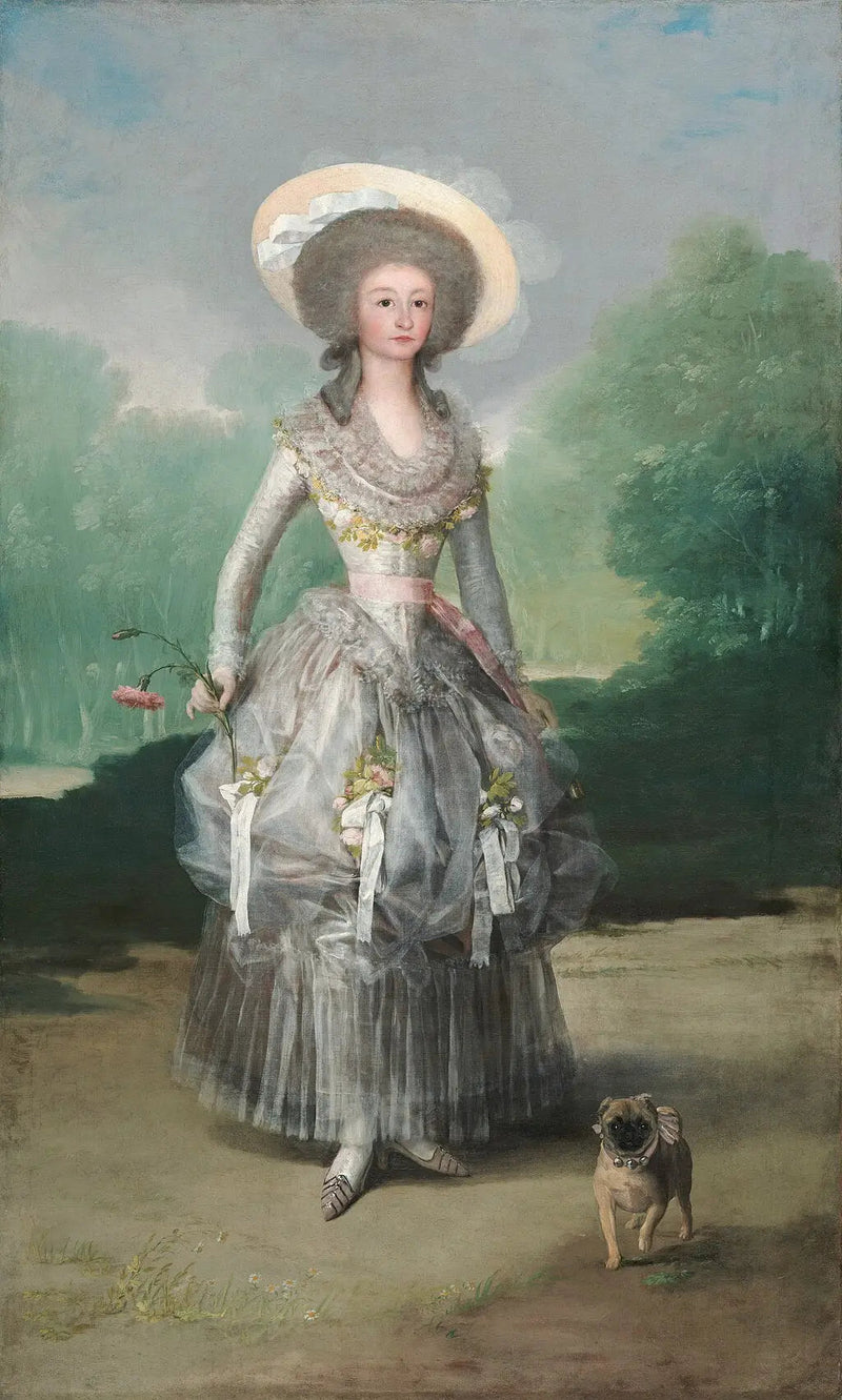 Portret markizy de Pontejos - Francisco de Goya