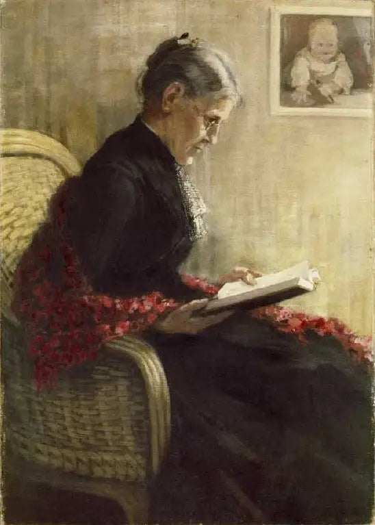 Portret matki - Franz Marc