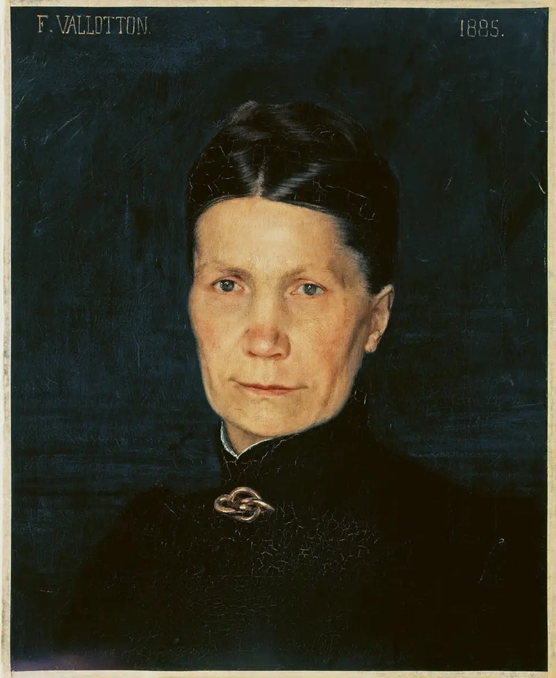 Portret matki artysty - Félix Vallotton