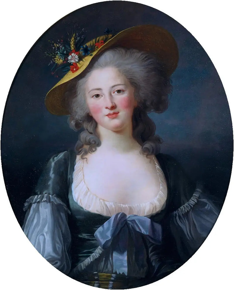 Portret księżniczki Elżbiety Francuskiej, siostry Ludwika XVI - Élisabeth Vigée Le Brun