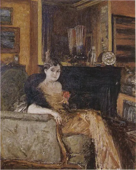 Portret księżniczki Elżbiety Bibesco, siedzącej - Édouard Vuillard