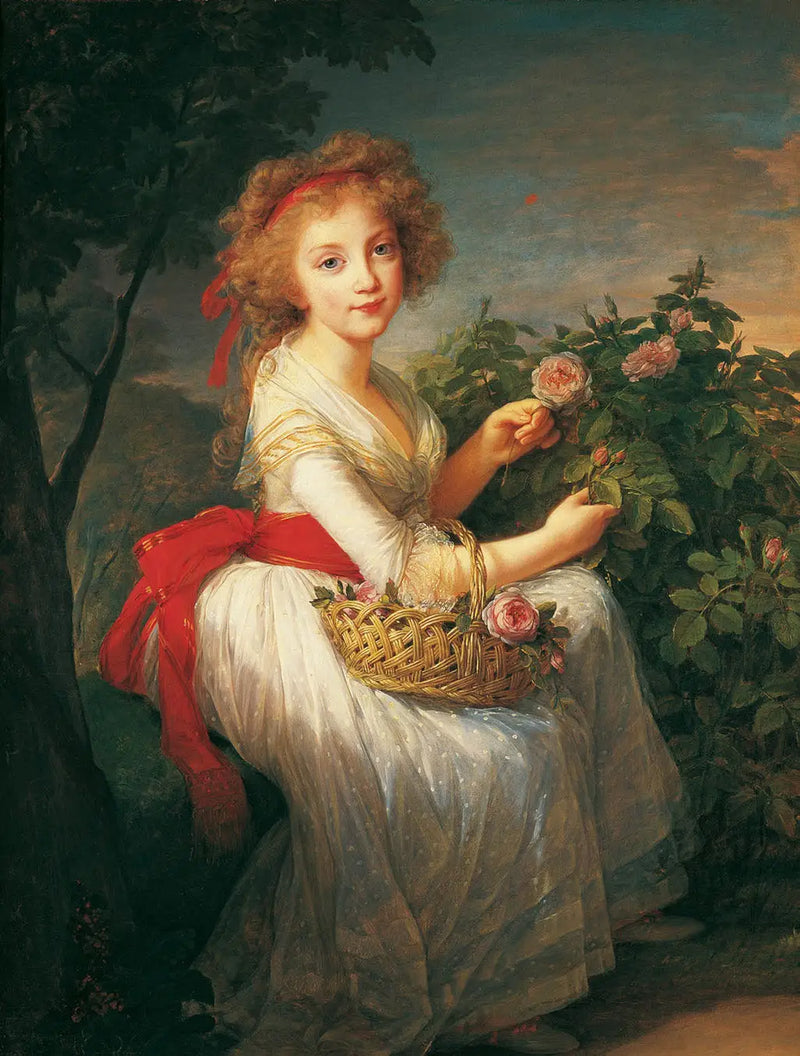 Portret księżniczki Marii Cristiny - Élisabeth Vigée Le Brun