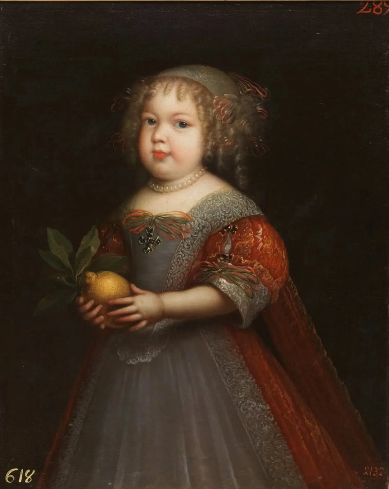 Portret księżniczki Marie-Thérèse de France (1667-1672) - Jean Nocret