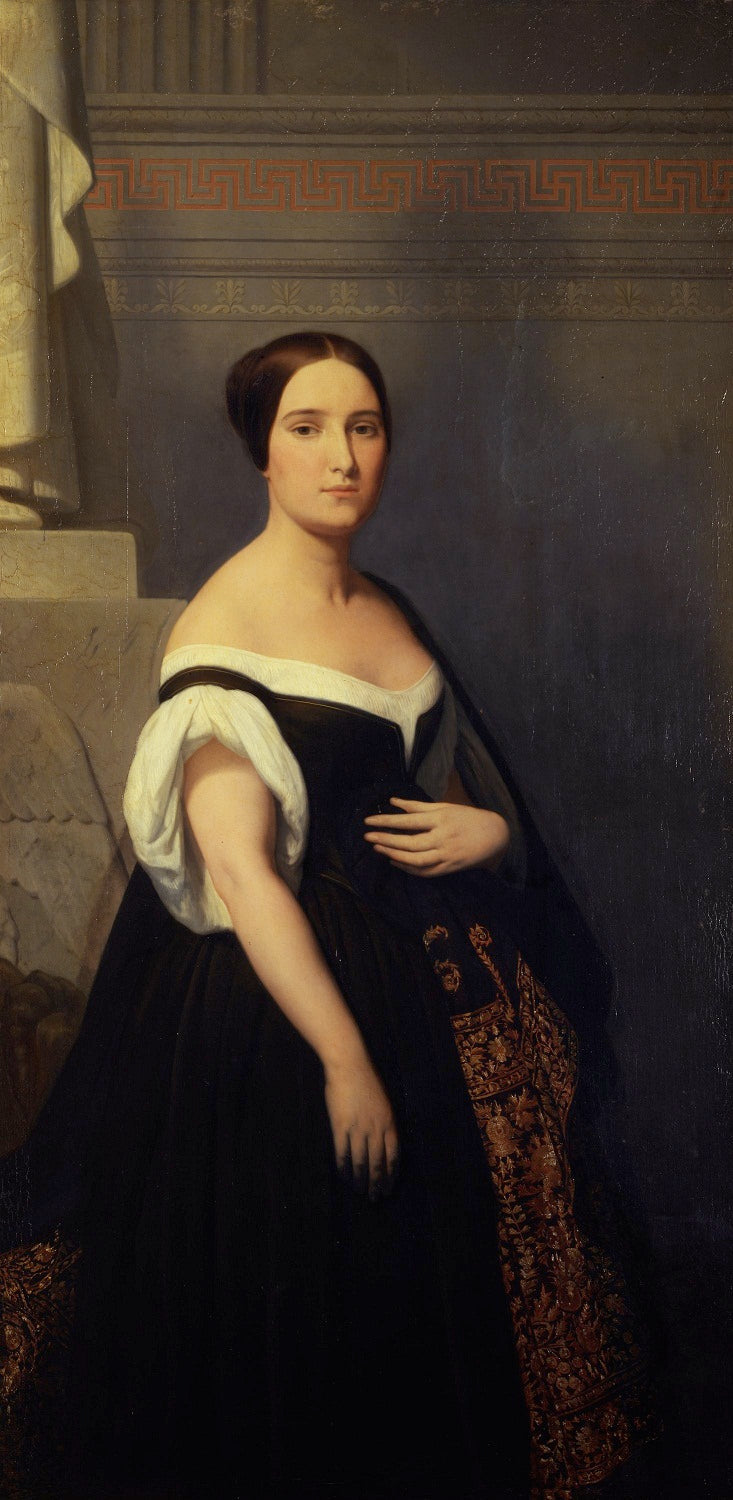 Portret księżnej Mathilde Bonaparte - Ary Scheffer