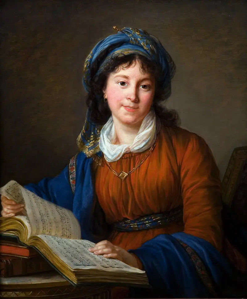 Portret księżniczki Natalii Iwanowny Kourakiny z domu Golowina - Élisabeth Vigée Le Brun