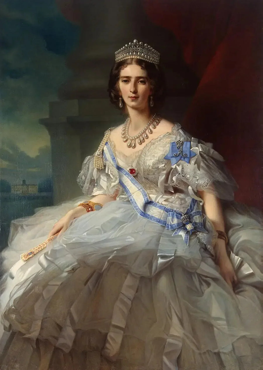 Portret księżniczki Tatiany Jusupowej - Franz Xaver Winterhalter