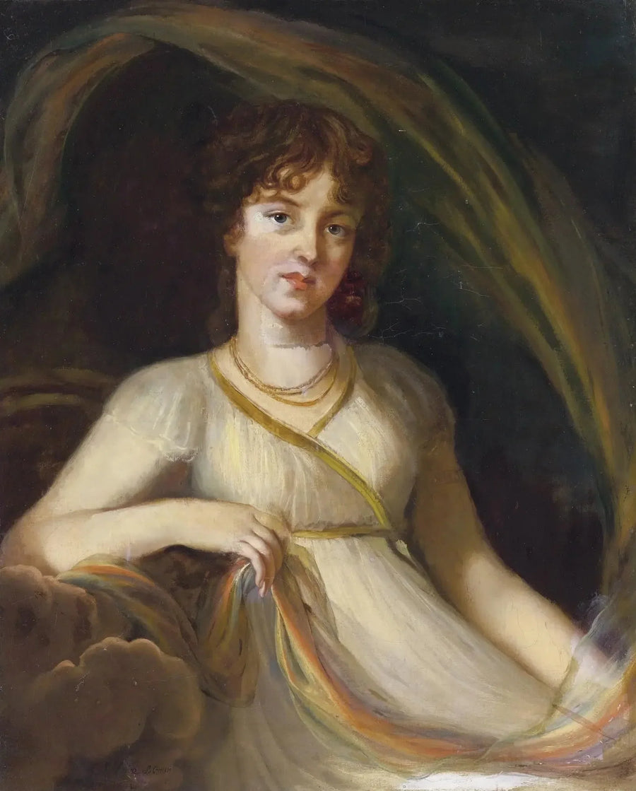 Portret księżniczki Tyufjakiny - Élisabeth Vigée Le Brun