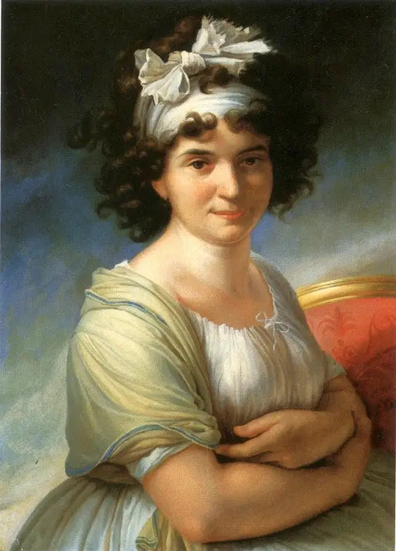 Portret księżniczki Vlaminskiej (śpiewaczki Cotelini?). - Élisabeth Vigée Le Brun