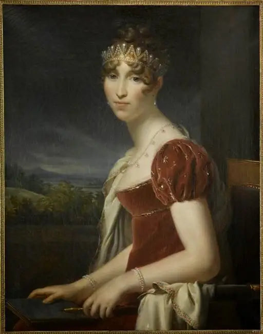 Portret królowej Hortense - François Gérard