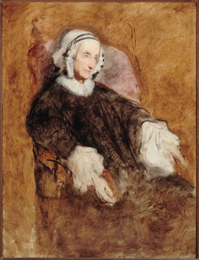 Portret królowej Marie-Amélie w żałobie - Ary Scheffer