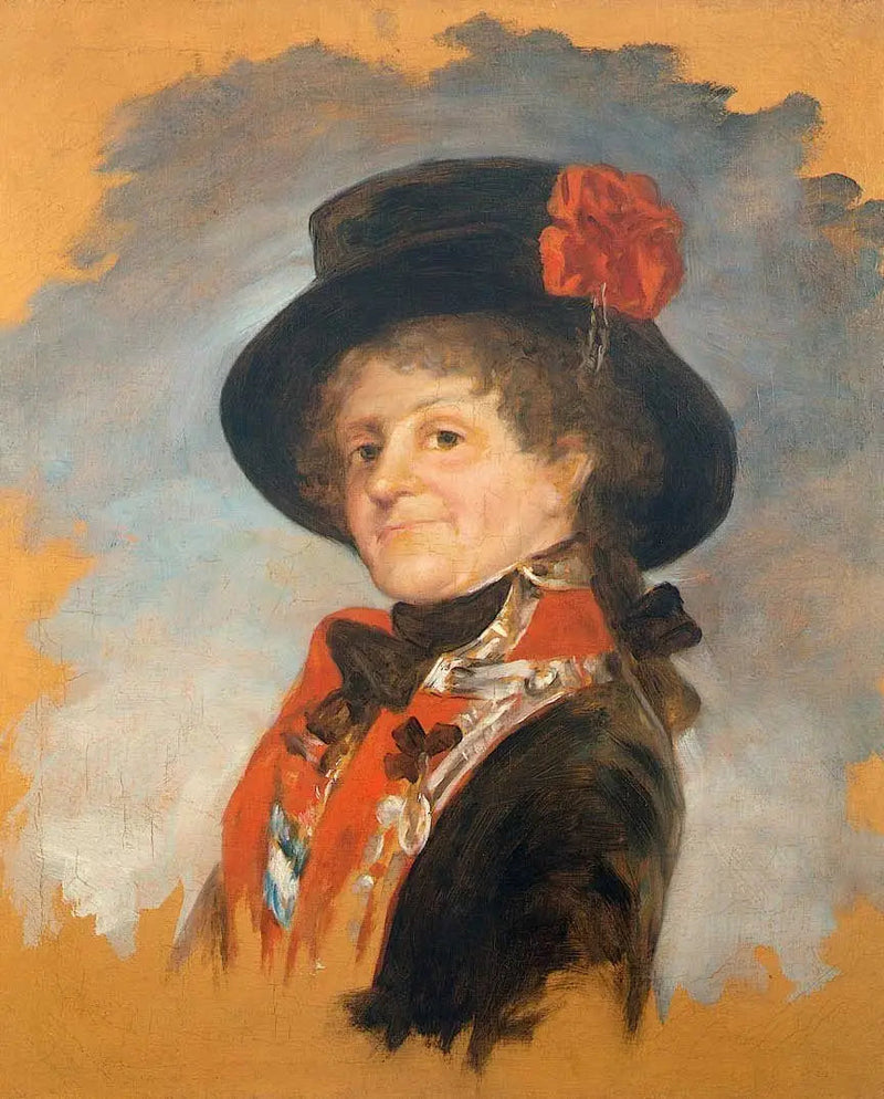 Portret królowej Marii Ludwiki Hiszpańskiej - Francisco de Goya