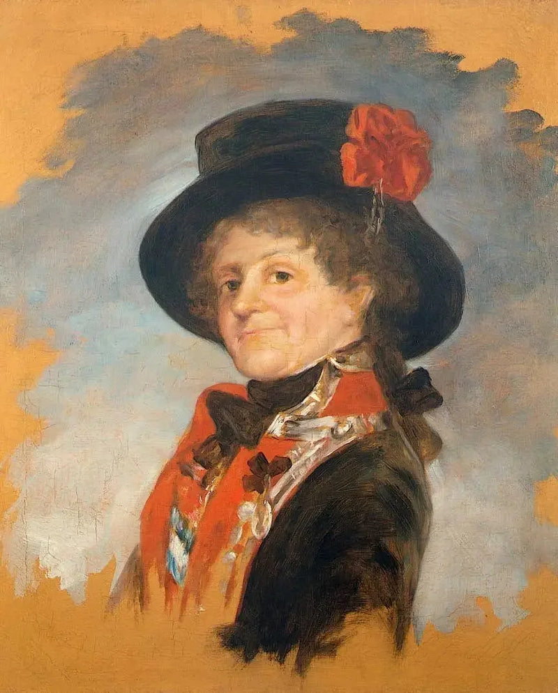 Portret królowej Marii Ludwiki Hiszpańskiej - Francisco de Goya