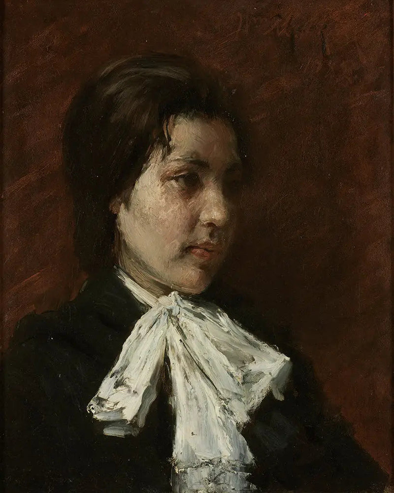 Portret głowy - William Merritt Chase
