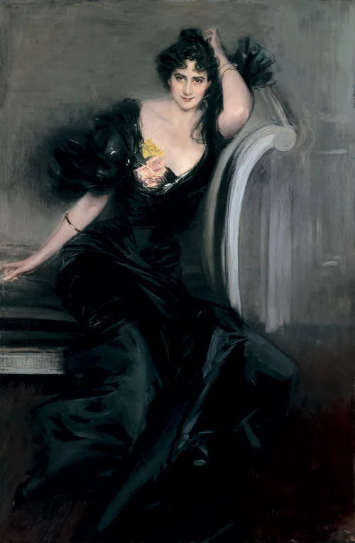 Portret Lady Colin Campbell, née Gertrude Elisabeth Blood - Giovanni Boldini