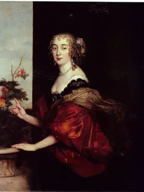 Portret Lady Dorothy Sidney, Lady Spencer, hrabina Sunderland (1617-1684) - Antoine van Dyck