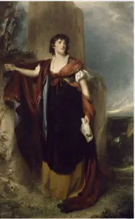 Portret pani Elizabeth Foster, przyszłej księżnej Devonshire (1759-1824) - Thomas Lawrence