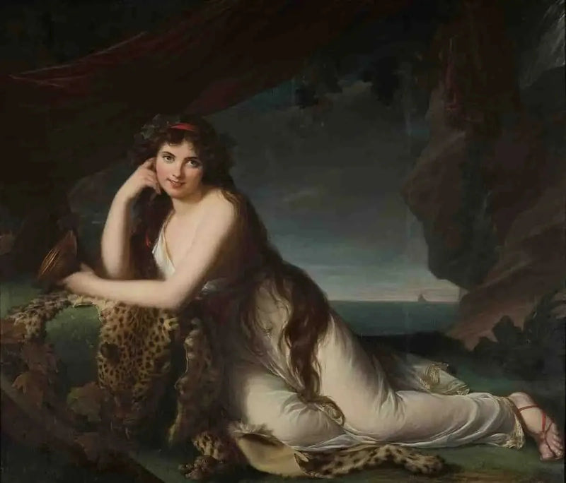 Portret Lady Hamilton (1761-1815) - Élisabeth Vigée Le Brun