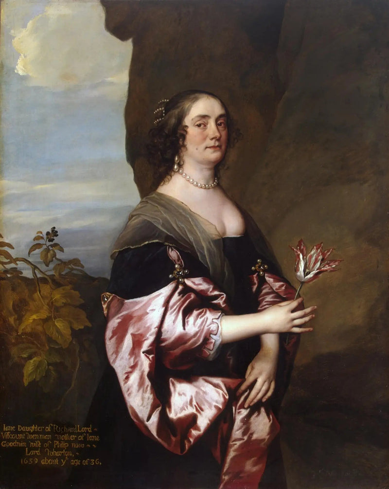 Portret Lady Jane Goodwin - Antoine van Dyck