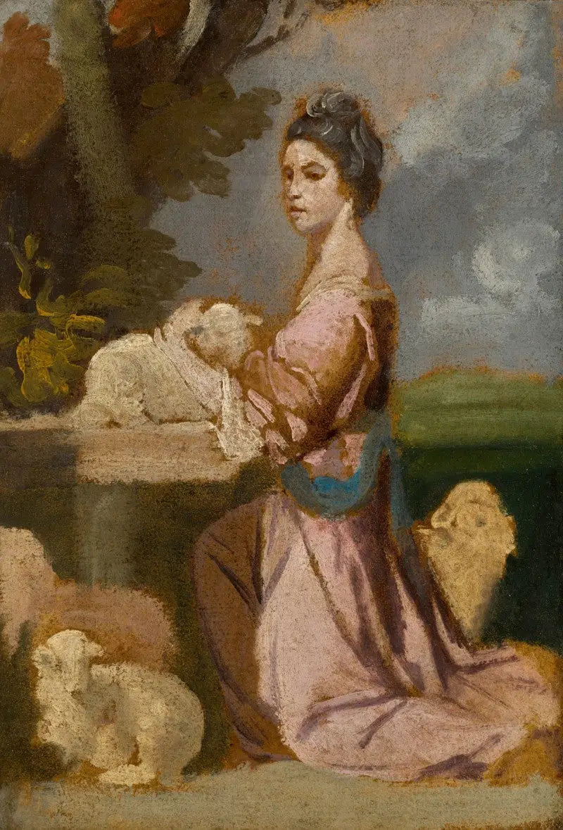 Portret Lady Mary Leslie - Joshua Reynolds
