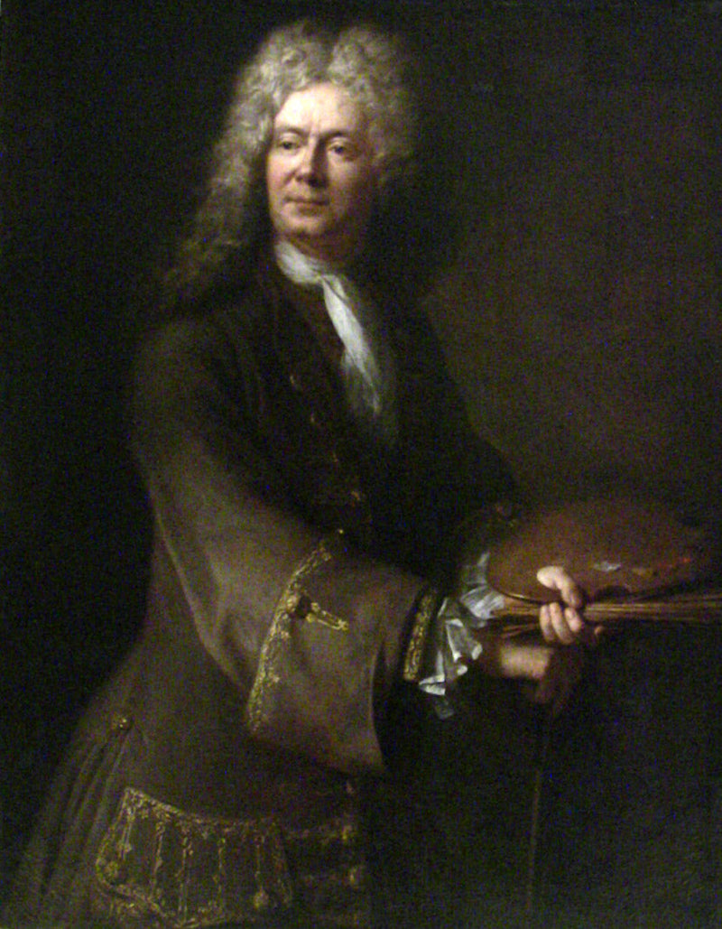 Portret artysty przez niego samego - Jean-Baptiste Jouvenet