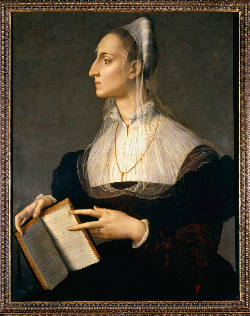 Portret Laury Battiferri - Bronzino