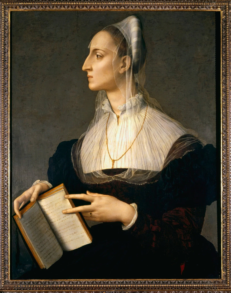 Portret Laury Battiferri - Bronzino
