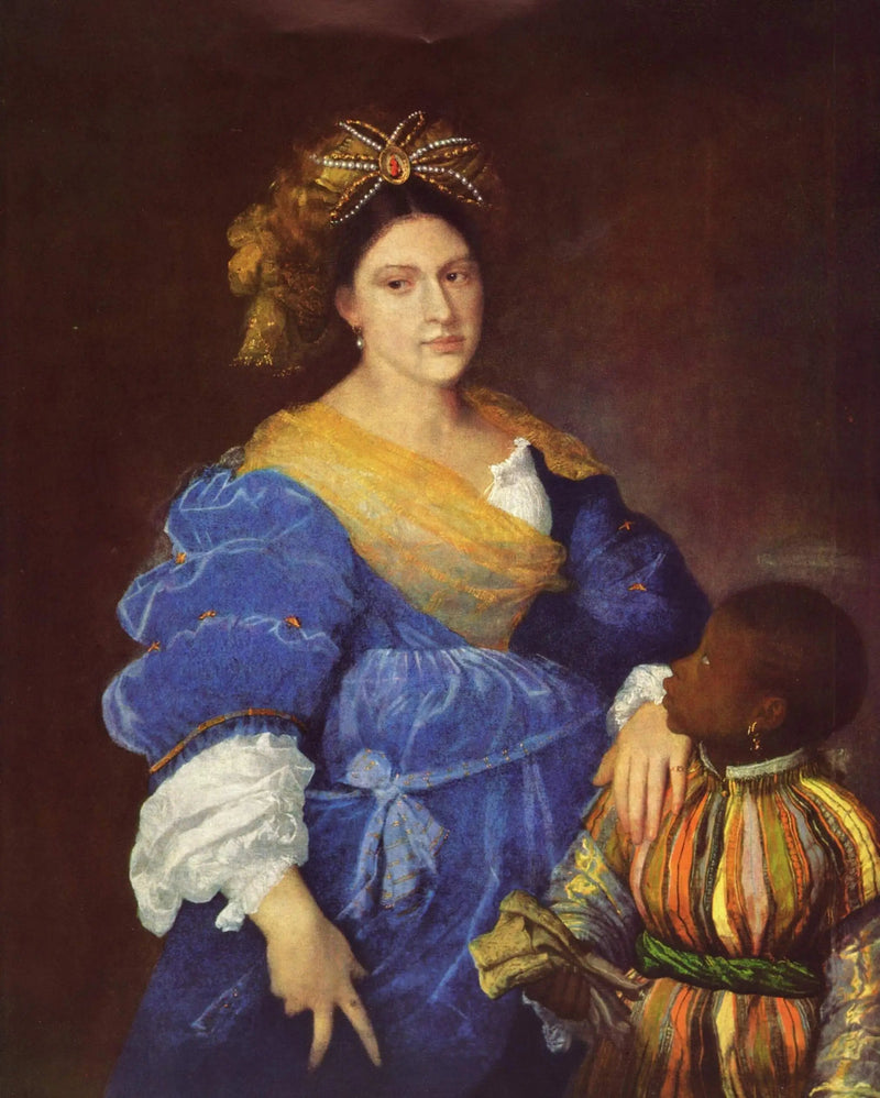Portret Laury Dianti - Titian