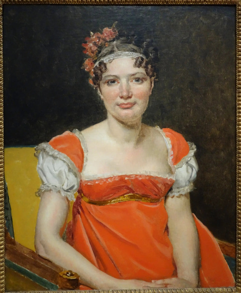 Portret Laury-Emilii-Felicite David, Baronowej Meunier - Jacques-Louis David