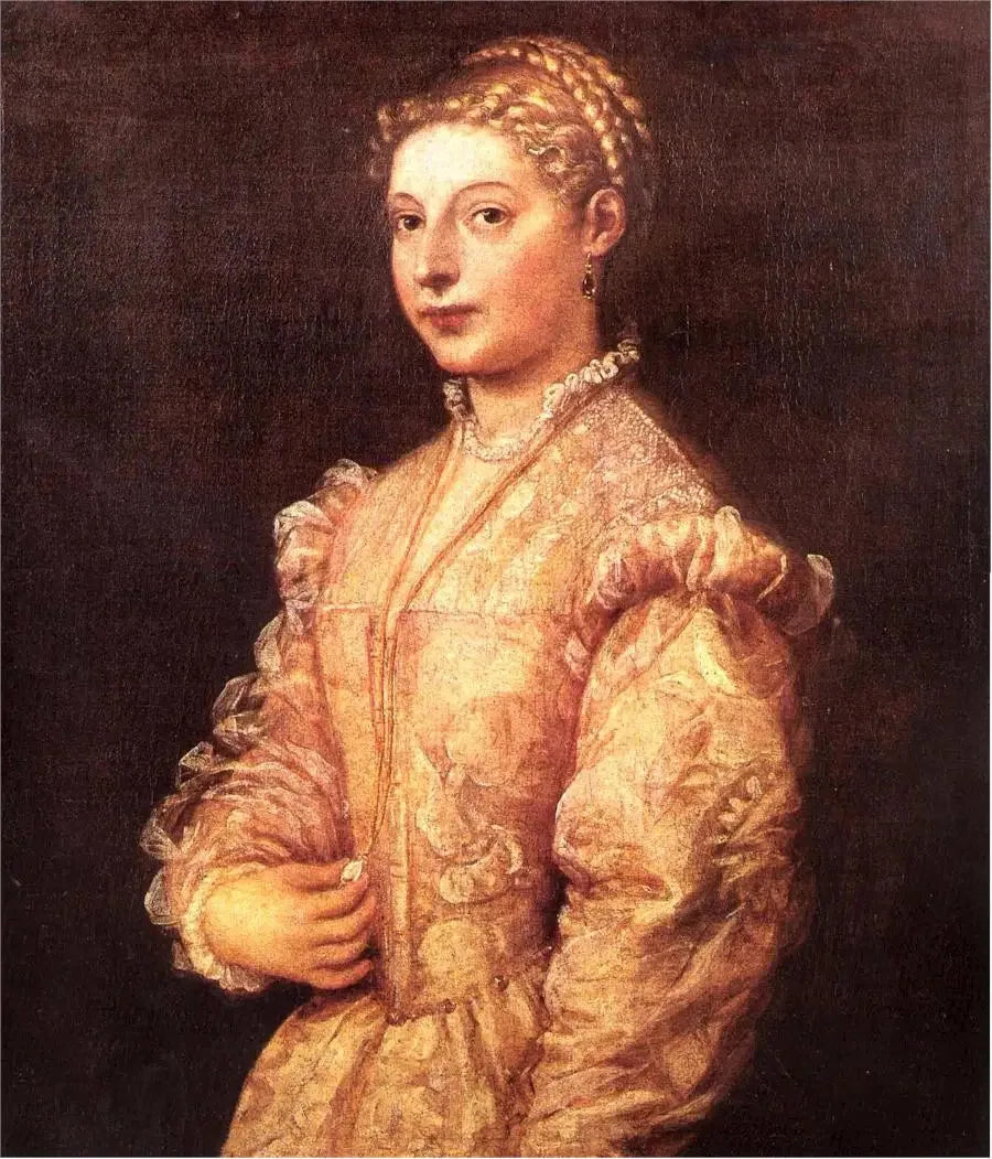 Portret Lavinii Vecellio - Titian