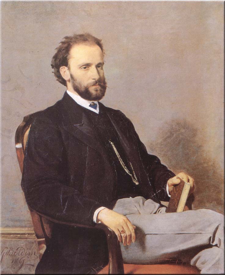 Portret prawnika Claudio Comotto - Giovanni Boldini