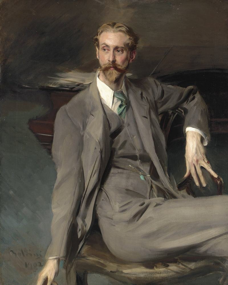 Portret Lawrence'a Alexandra Harrisona - Giovanni Boldini