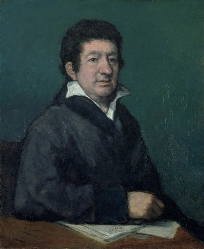 Portret Leandra Fernández de Moratín (1824) - Francisco de Goya