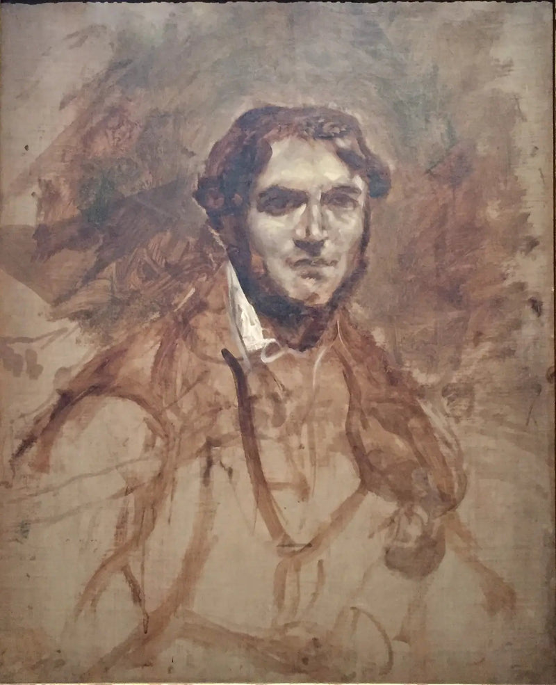 Portret Léona Riesenera - Eugène Delacroix