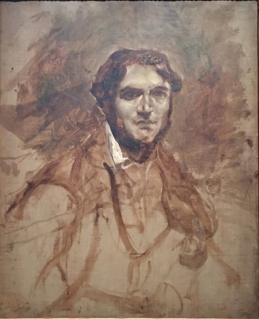 Portret Léona Riesenera - Eugène Delacroix