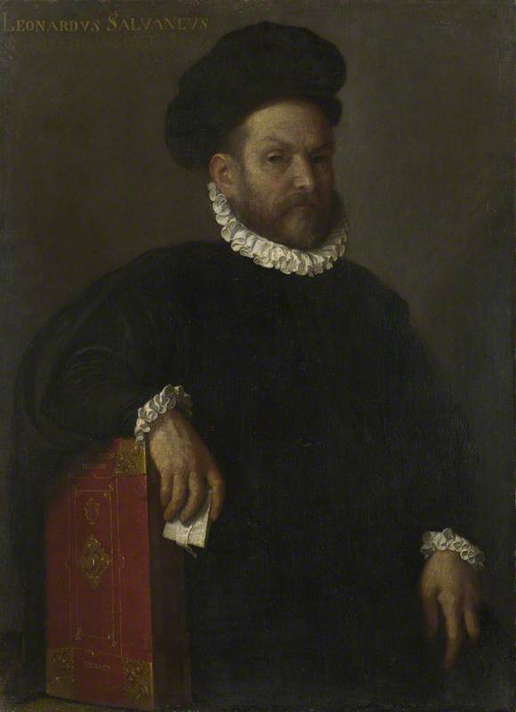 Portret Leonardo Salvagno (?) - Giovanni Battista Moroni