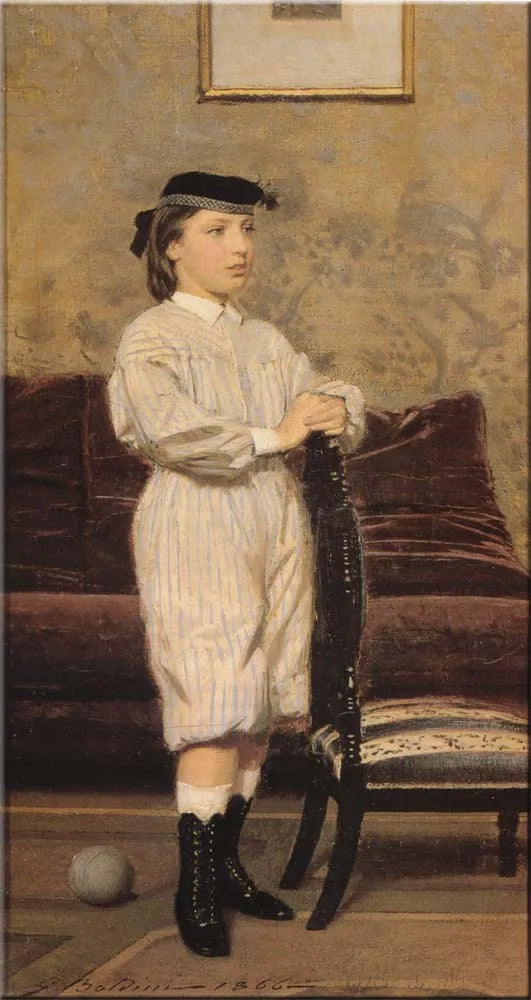 Portret Leonetto Banti - Giovanni Boldini