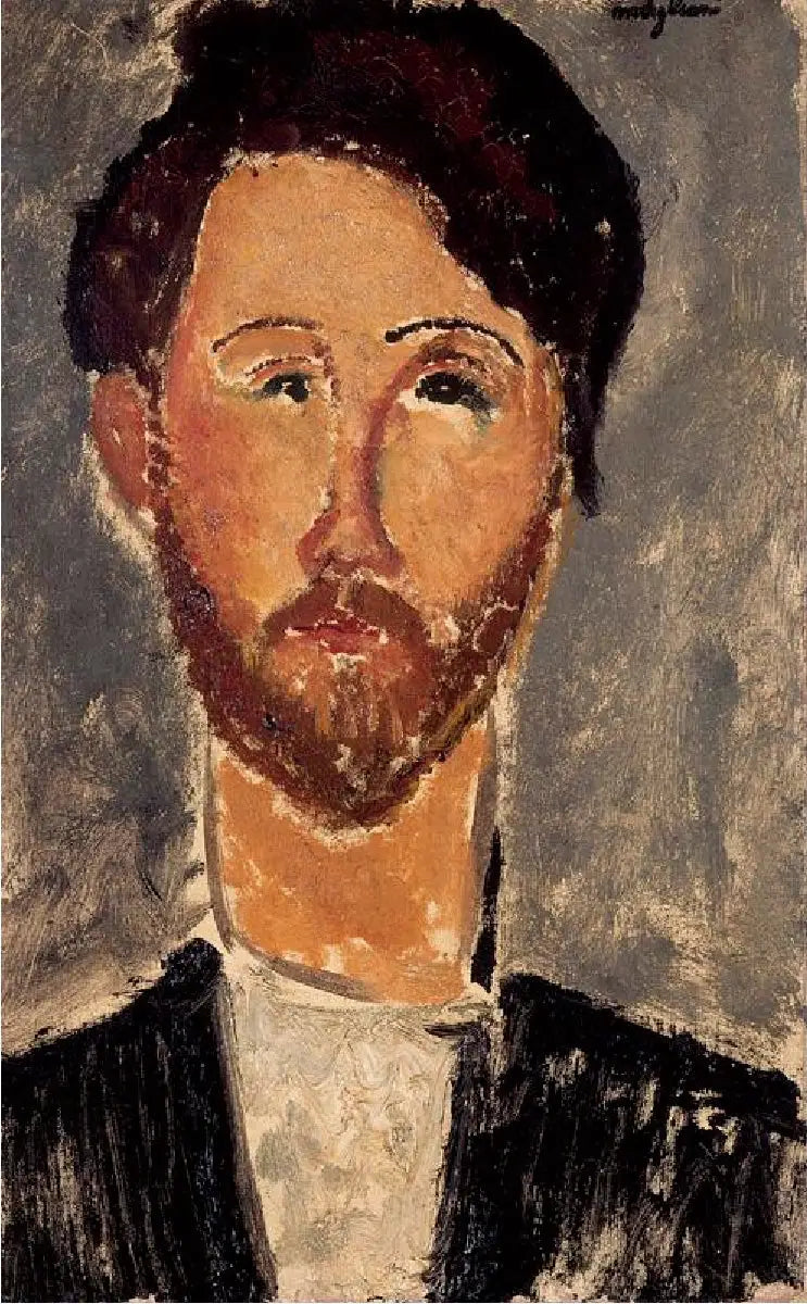 Portret Léopolda Zborowskiego - Amedeo Modigliani