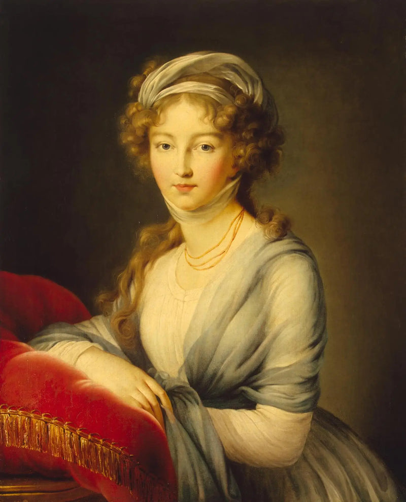 Portret cesarzowej Elizavety Aleksejewny - Élisabeth Vigée Le Brun