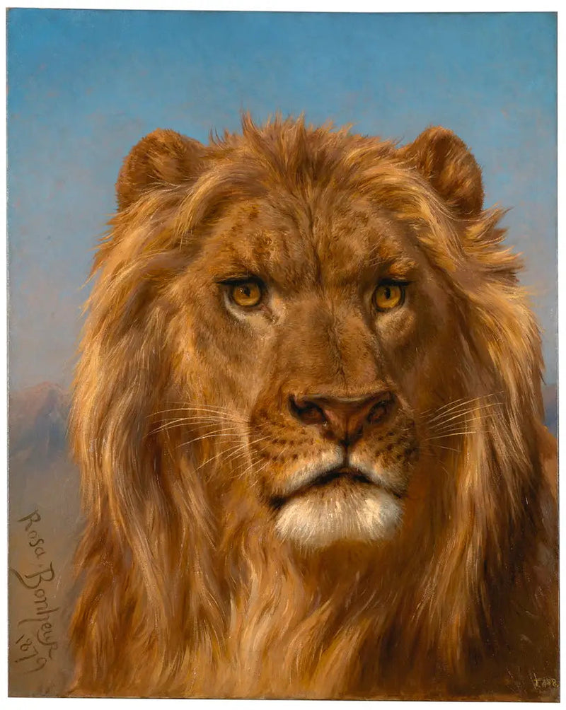 portret lwa - Rosa Bonheur