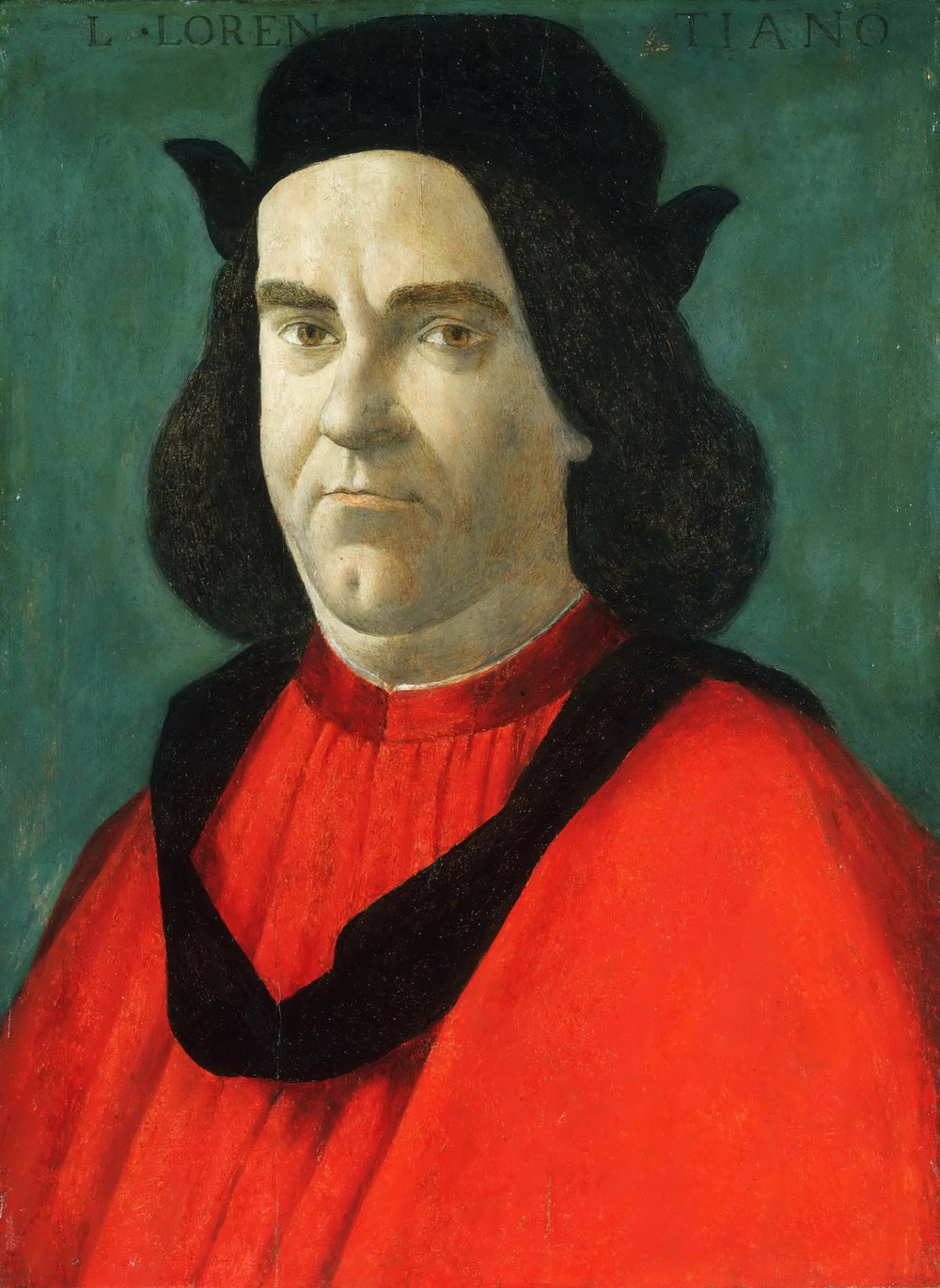 Portrait de Lorenzo di Ser Piero Lorenzi - Sandro Botticelli - Alpha Reproduction