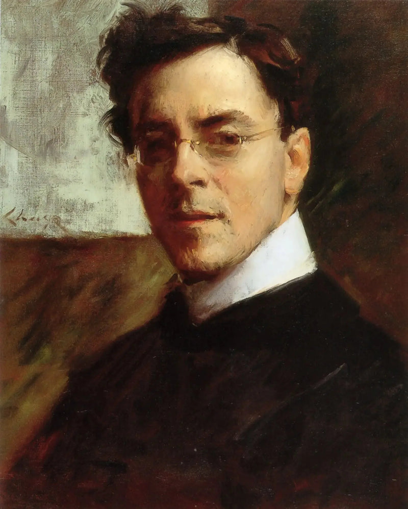 Portret Louisa Bettsa - William Merritt Chase