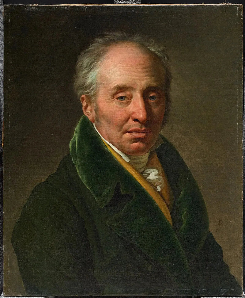Portret Louisa-Charles'a Balzaca - Anne-Louis Girodet