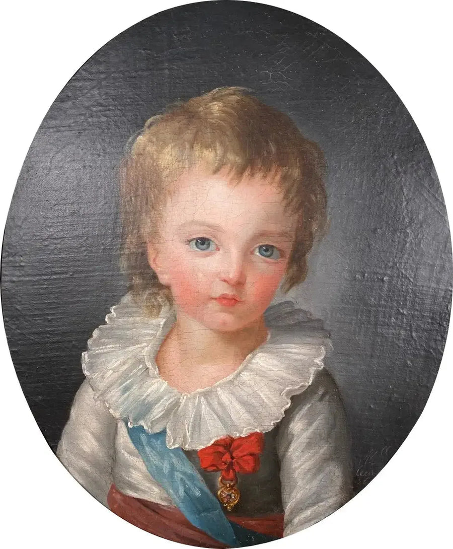 Portret Louisa-Josepha, dziedzica Francji - Marie-Guillemine Benoist