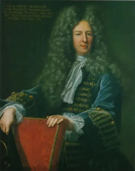 Portret Louisa-Nicolas Le Tonnelier, barona de Breteuil (1648-1728) - Hyacinthe Rigaud