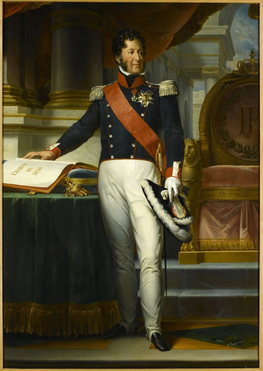 Portret Ludwika Filipa I - François Gérard