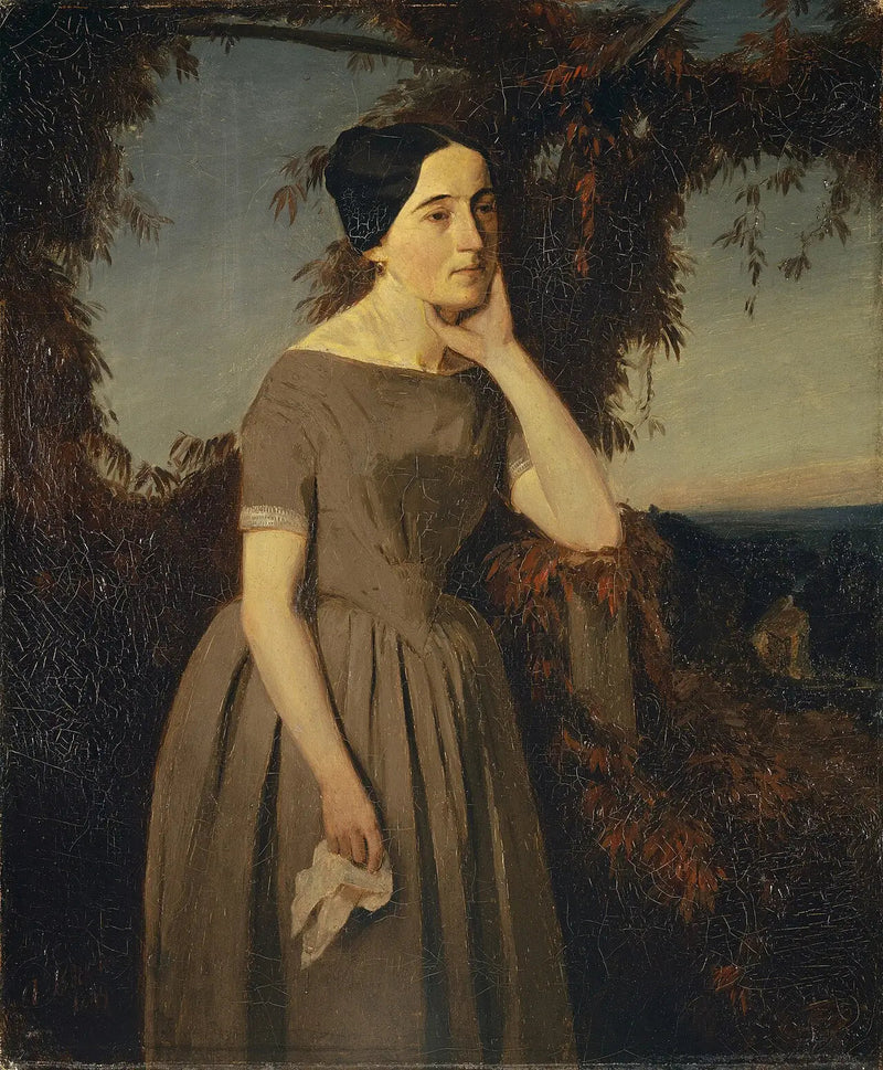 Portret Louisy Schmid - Arnold Böcklin