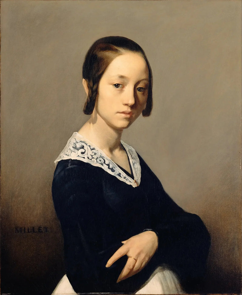 Portret Louise-Antoinette Feuardent - Jean-François Millet